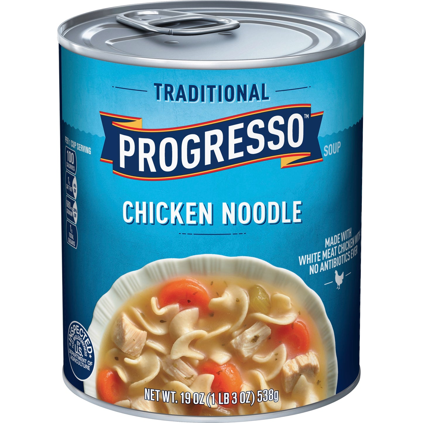 Progresso™ Soup Chicken Noodle 19 Ounce Size - 12 Per Case.