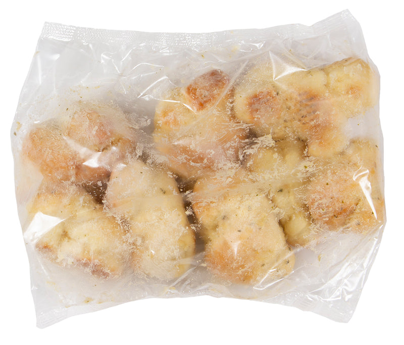 Wenner Bakery Baked Garlic Knots 1.4 Ounce Size - 96 Per Case.