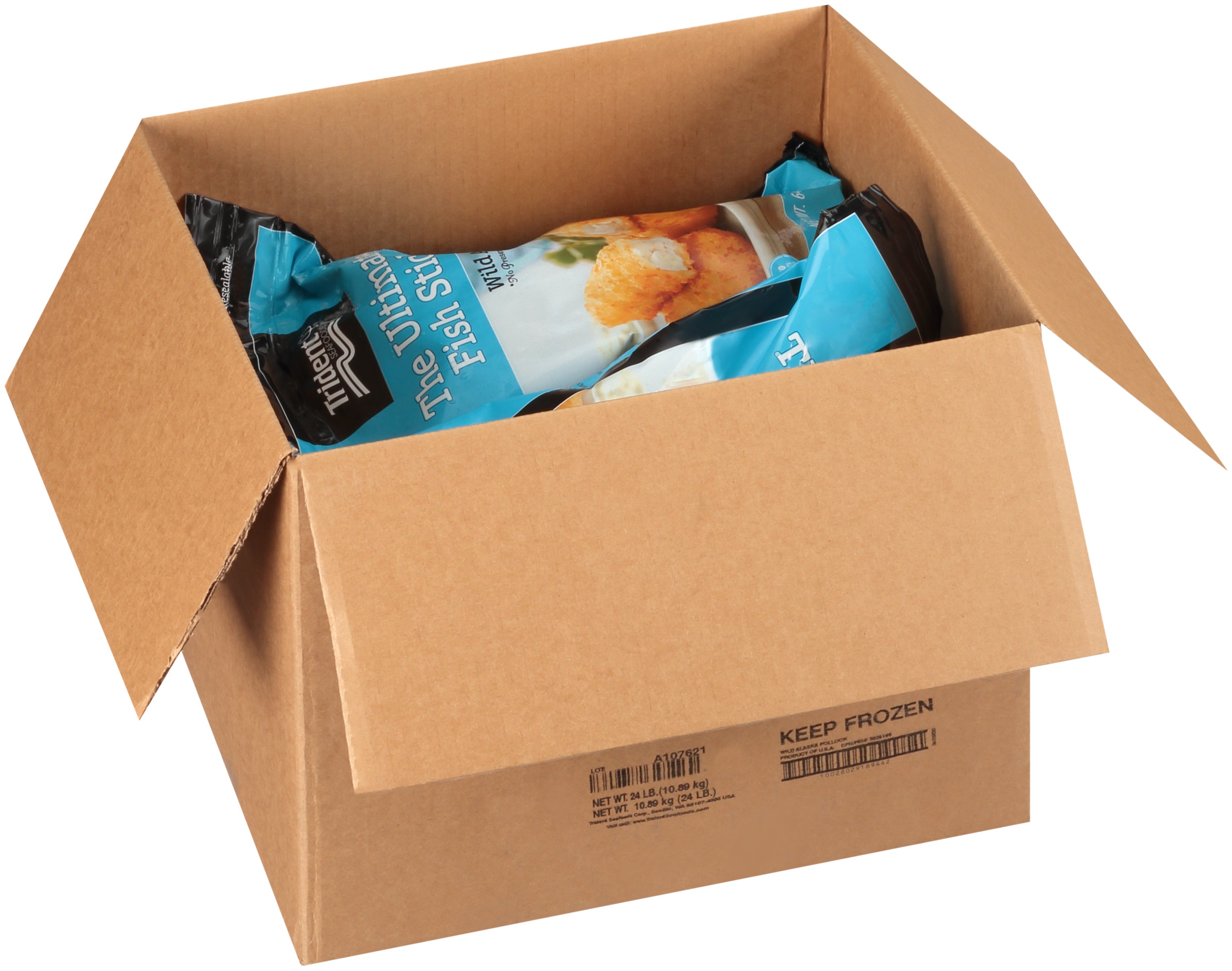 All Natural Ultimate Fish Stick 4 Pound Each - 6 Per Case.