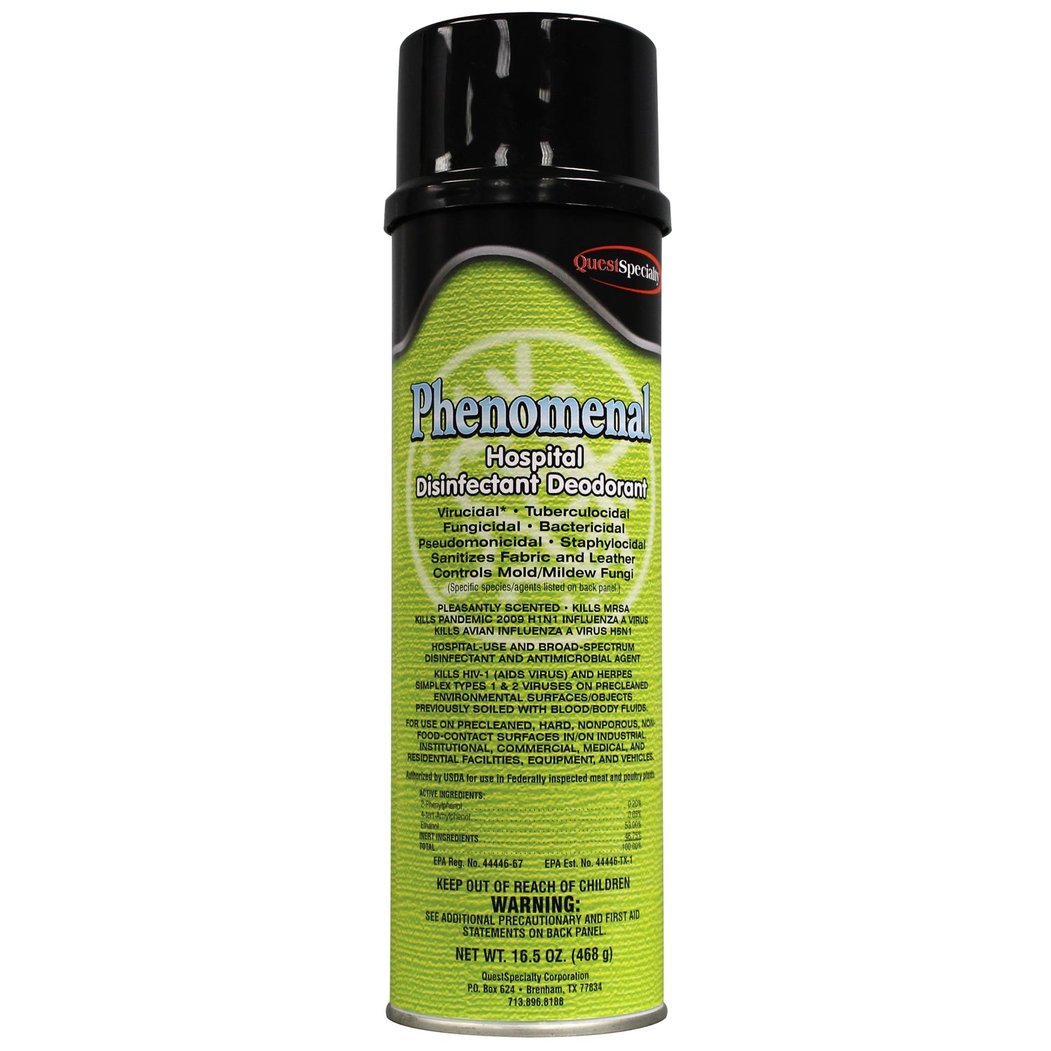Phenomenal Original Sanitizer Disinfectantdeoderant 16.5 Ounce Size - 12 Per Case.