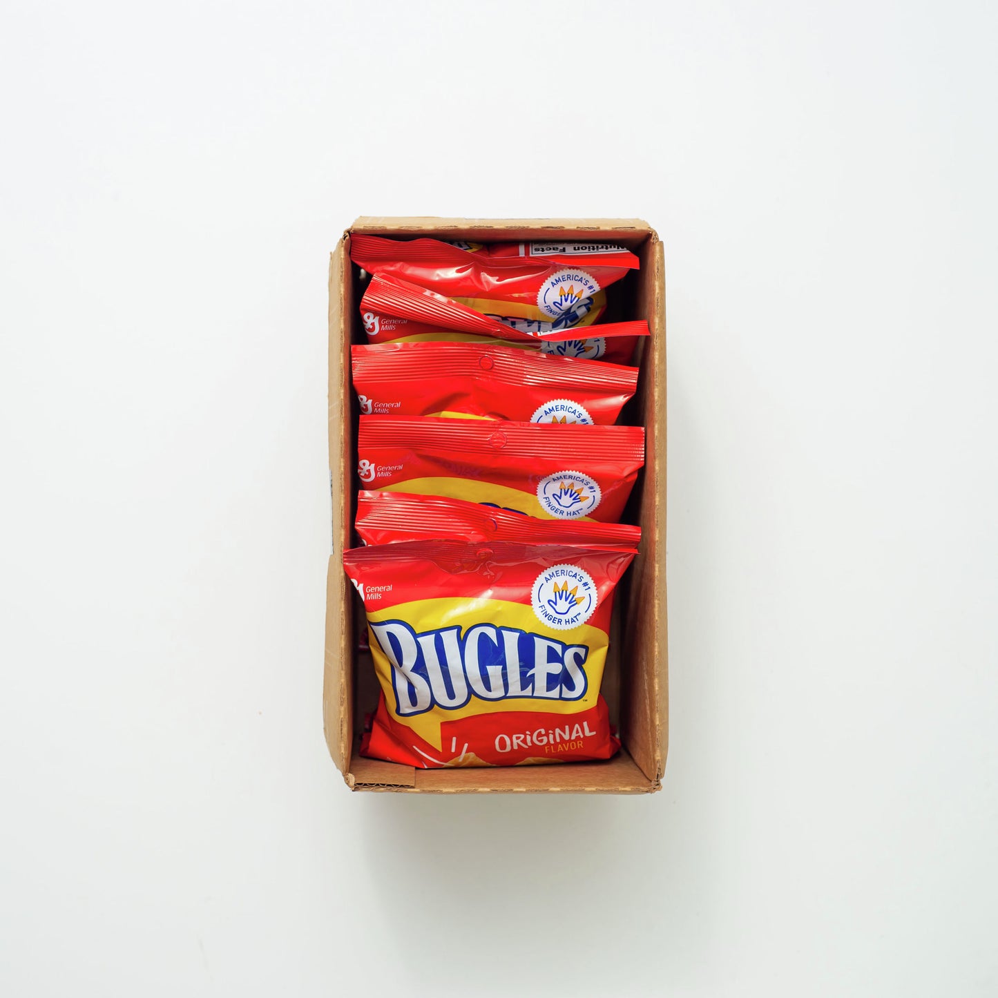 Bugles™ Snack Original 3 Ounce Size - 6 Per Case.