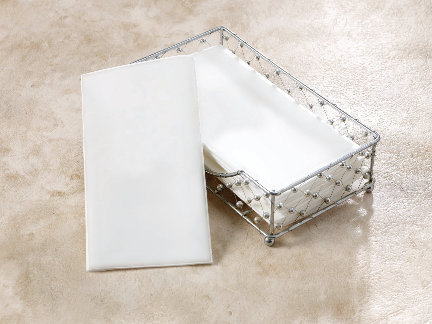 Dinner Napkin Airlaid White 500 Each - 1 Per Case.