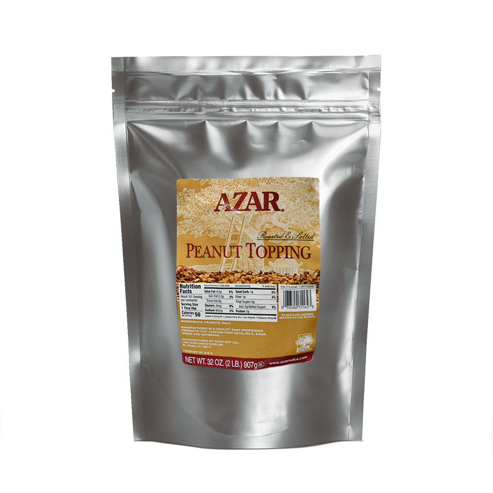 Az Peanut Topping Dr Bag 2 Pound Each - 3 Per Case.