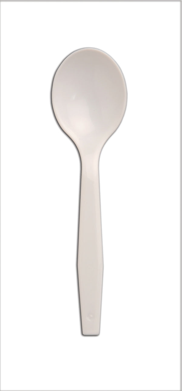 Senate Soupspoon White Mw Pp 1000 Each - 1000 Per Case.