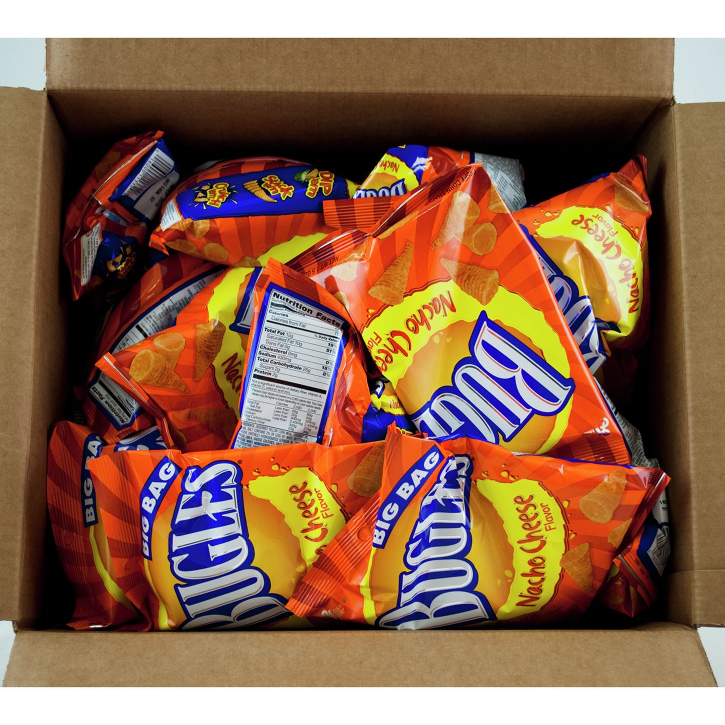 Bugles Nacho Cheese 1.5 Ounce Size - 36 Per Case.