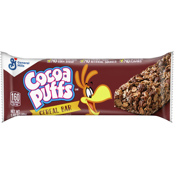 Cocoa Puffs™ Cereal Bar 1.42 Ounce Size - 96 Per Case.