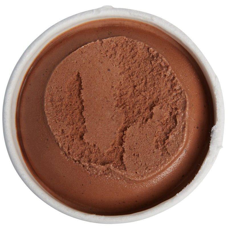 Villa Dolce Dark Chocolate Gelato Portion 3.6 Ounce Size - 24 Per Case.