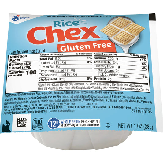 Rice Chex™ Cereal Single Serve Bowlpak 1 Ounce Size - 96 Per Case.