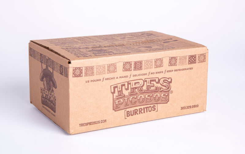 Western Breakfast Burrito Paper Packaging 1 Each - 12 Per Case.