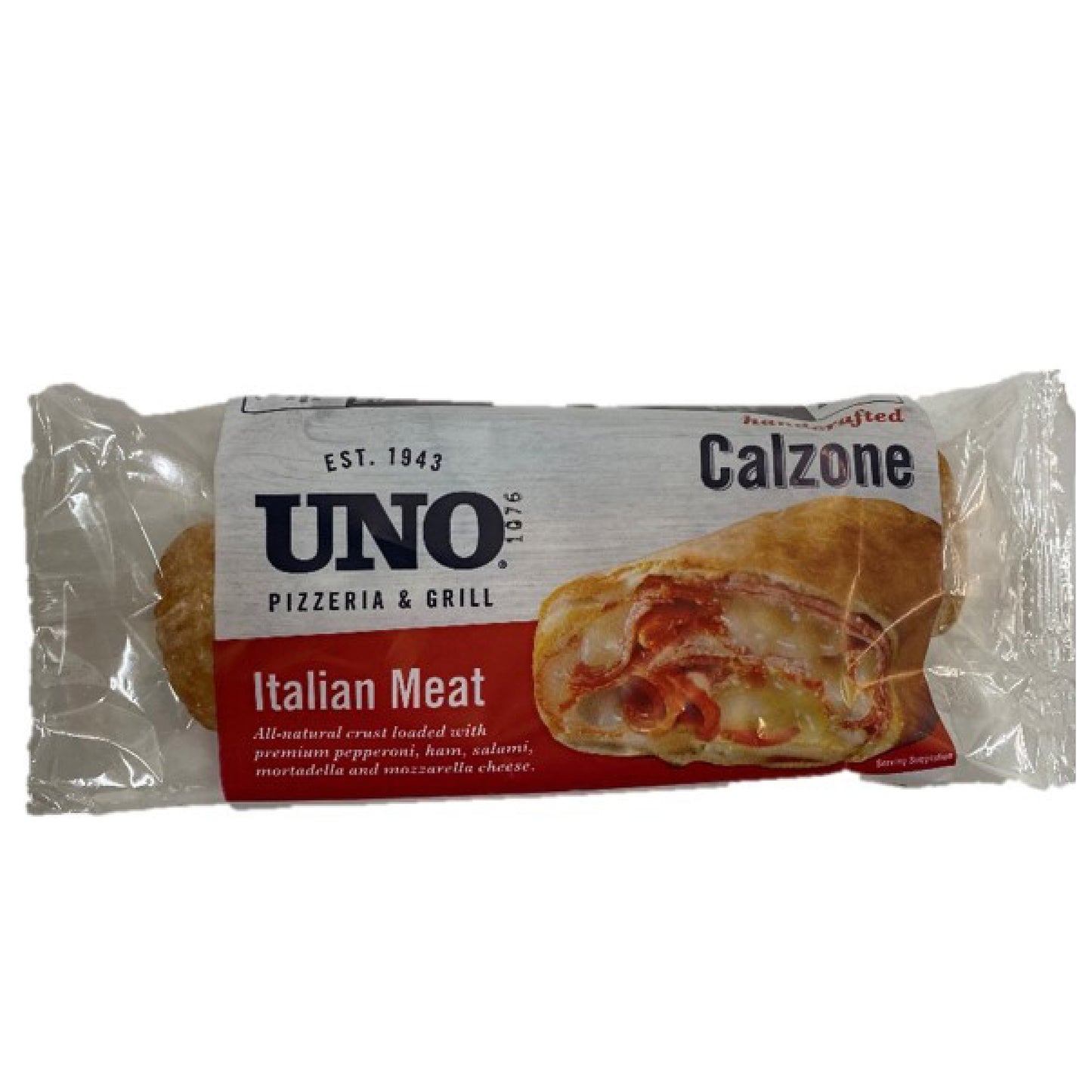 Uno Foods Inc Individual Italian Meat Calzone 6 Ounce Size - 8 Per Case.