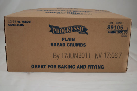 Progresso™ Bread Crumbs Bulk Plain 24 Ounce Size - 12 Per Case.