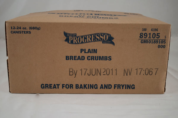 Progresso™ Bread Crumbs Bulk Plain 24 Ounce Size - 12 Per Case.