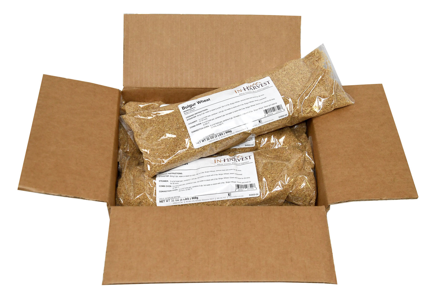 Inharvest Inc Bulgur Wheat 2 Pound Each - 6 Per Case.