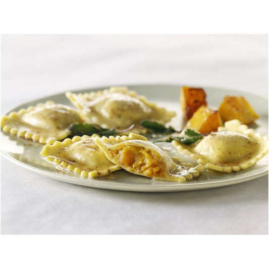 Joseph's Gourmet Pasta Roasted Butternut Squash Ravioli 3 Pound Each - 2 Per Case.