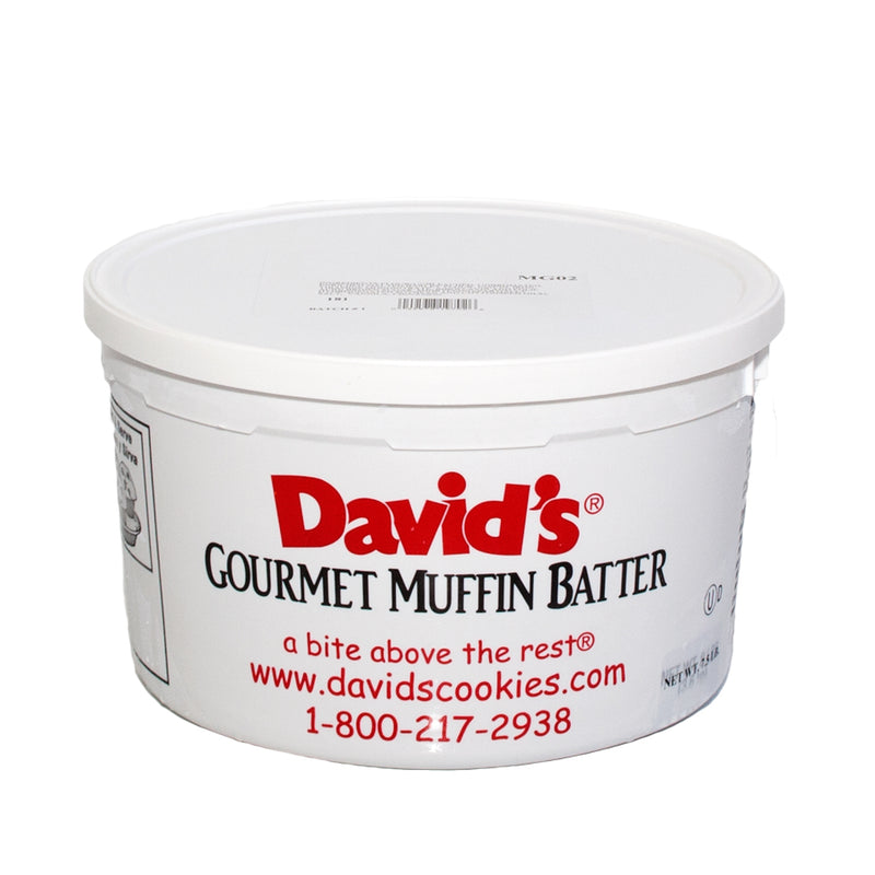 David's Muffin Batter Red Velvet 8 Pound Each - 1 Per Case.