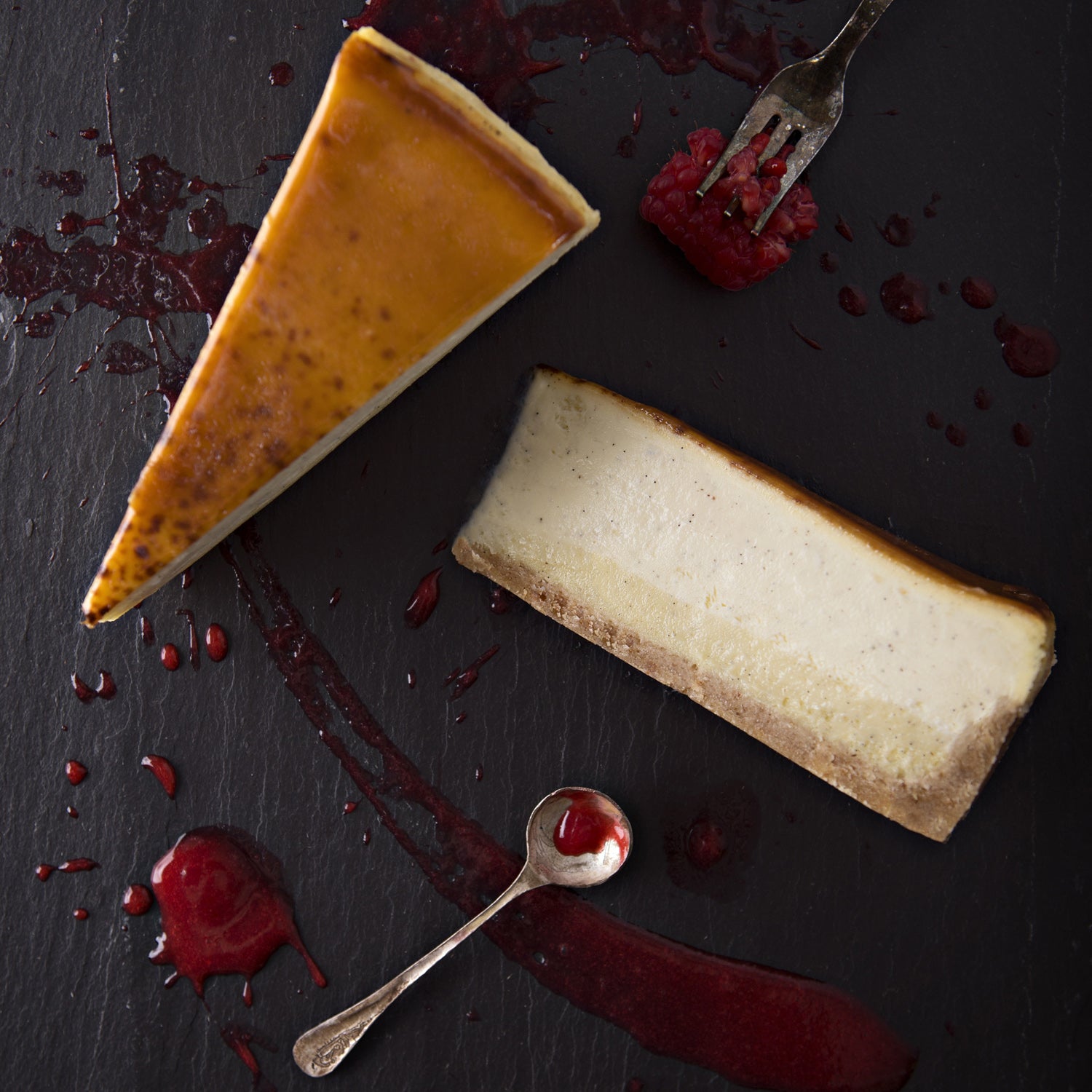 Cake Cheese Creme Brulee Slice Frozen 5 Pound Each - 2 Per Case.