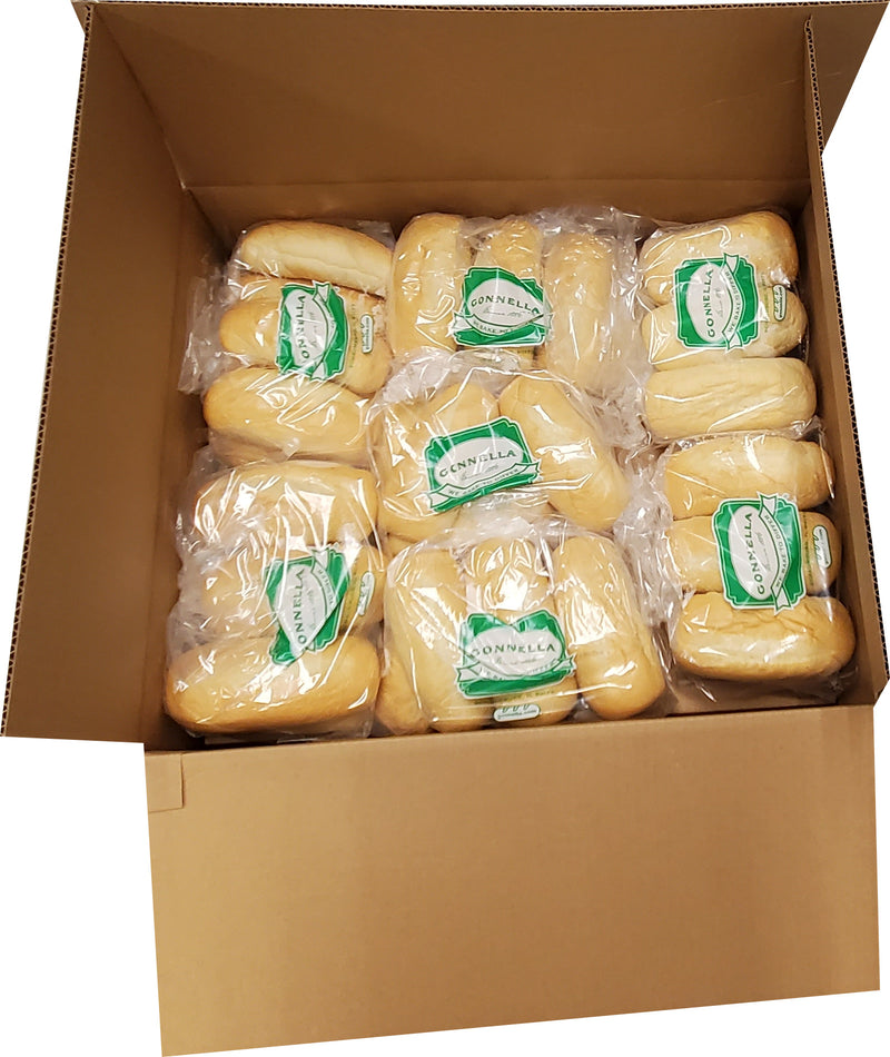 8" French Roll 4.8 Ounce Size - 48 Per Case.