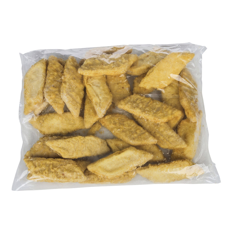 Battered Diamond Cut Cod Portions Kosher 10 Pound Each - 1 Per Case.