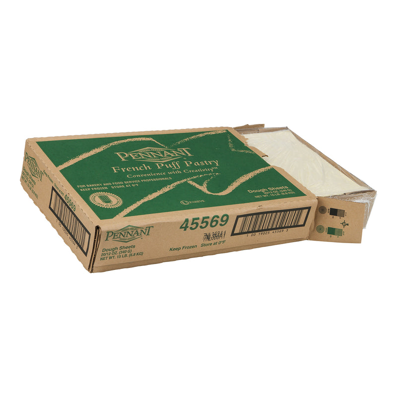 Pennant Pastry Puff Dough Xx8" 12 Ounce Size - 20 Per Case.