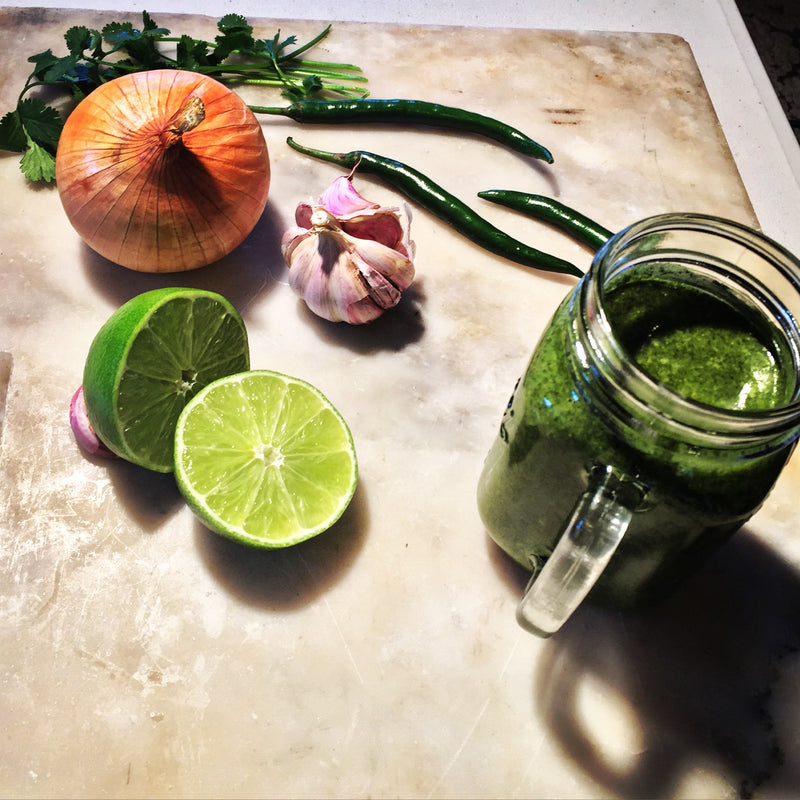 Cilantro Chutney 2 Pound Each - 4 Per Case.