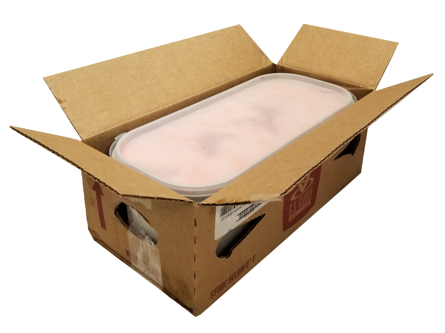 G Gelato Strawberry Sorbetto 5 Liter - 1 Per Case.