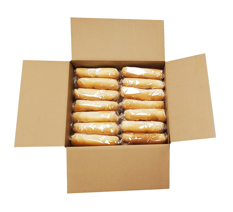 Gonnella Baking Company Individually Wrapped Hot Dog Buns, 1.5 Ounces - 56 Per Case.