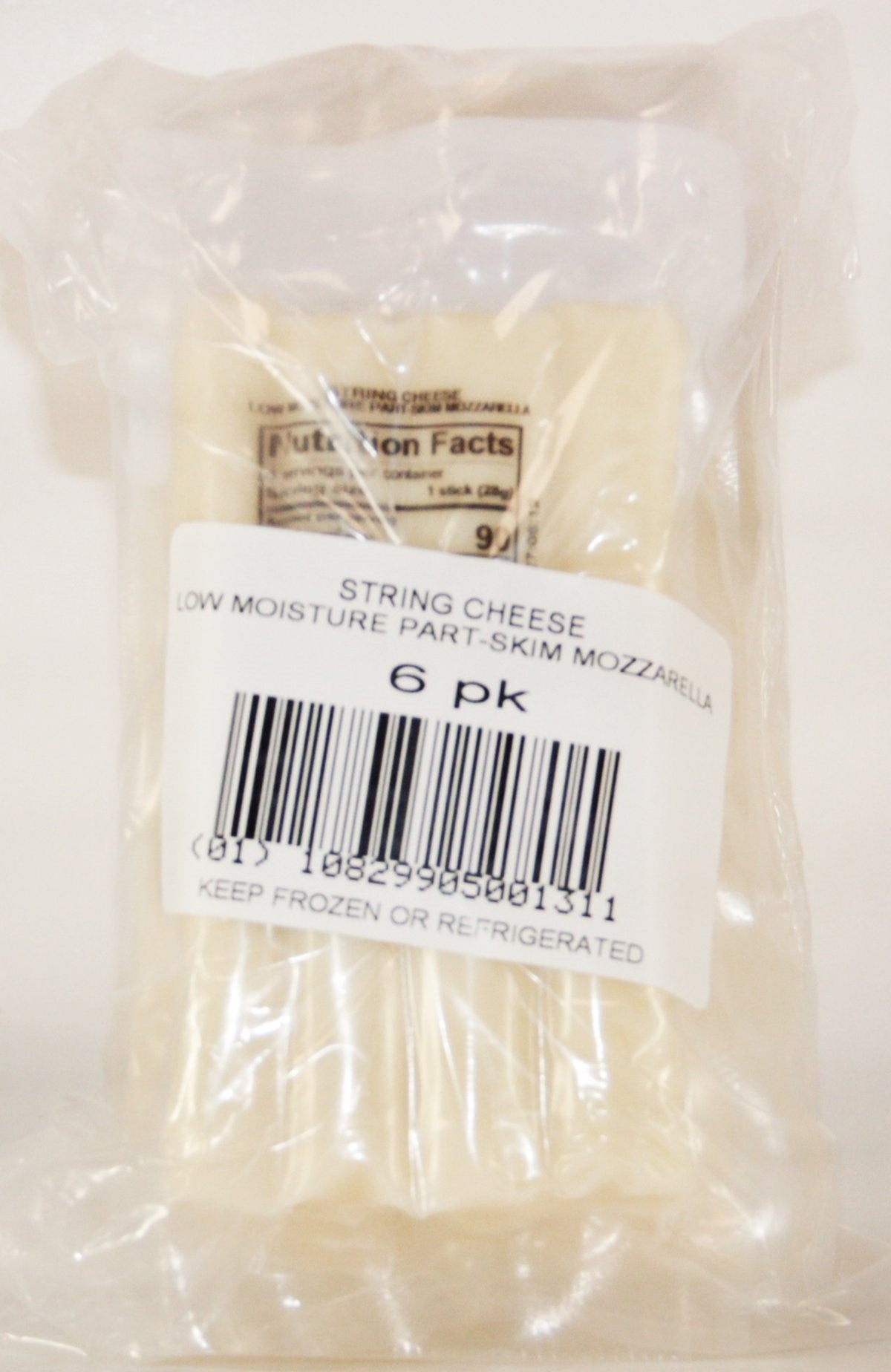 Country Fresh Meats String Cheese 4 Ounce Size - 102 Per Case.