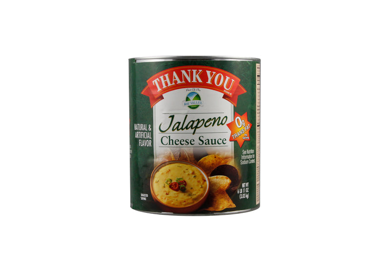 Thank You Jalapeno Cheese Sauce 7 Pound Each - 6 Per Case.