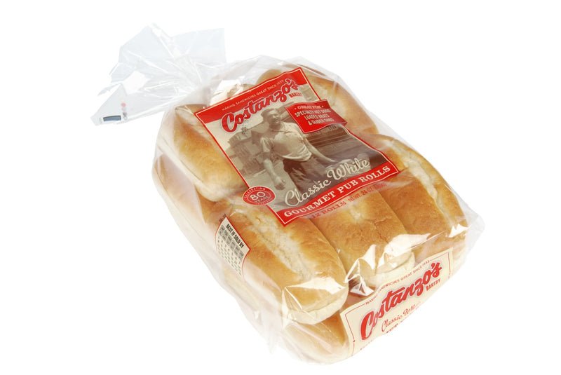 Costanzo's Bakery Sausage Brat Roll 63 Grams Each - 72 Per Case.