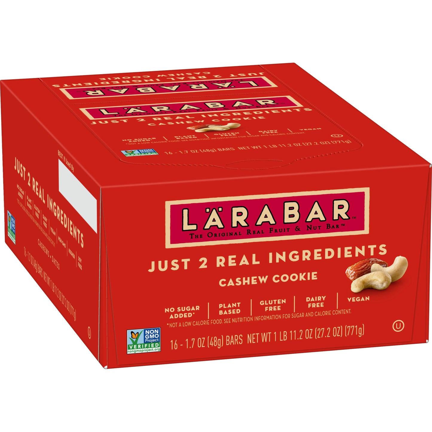 Larabar™ Wellness Bars Cashew Cookie 27.2 Ounce Size - 4 Per Case.