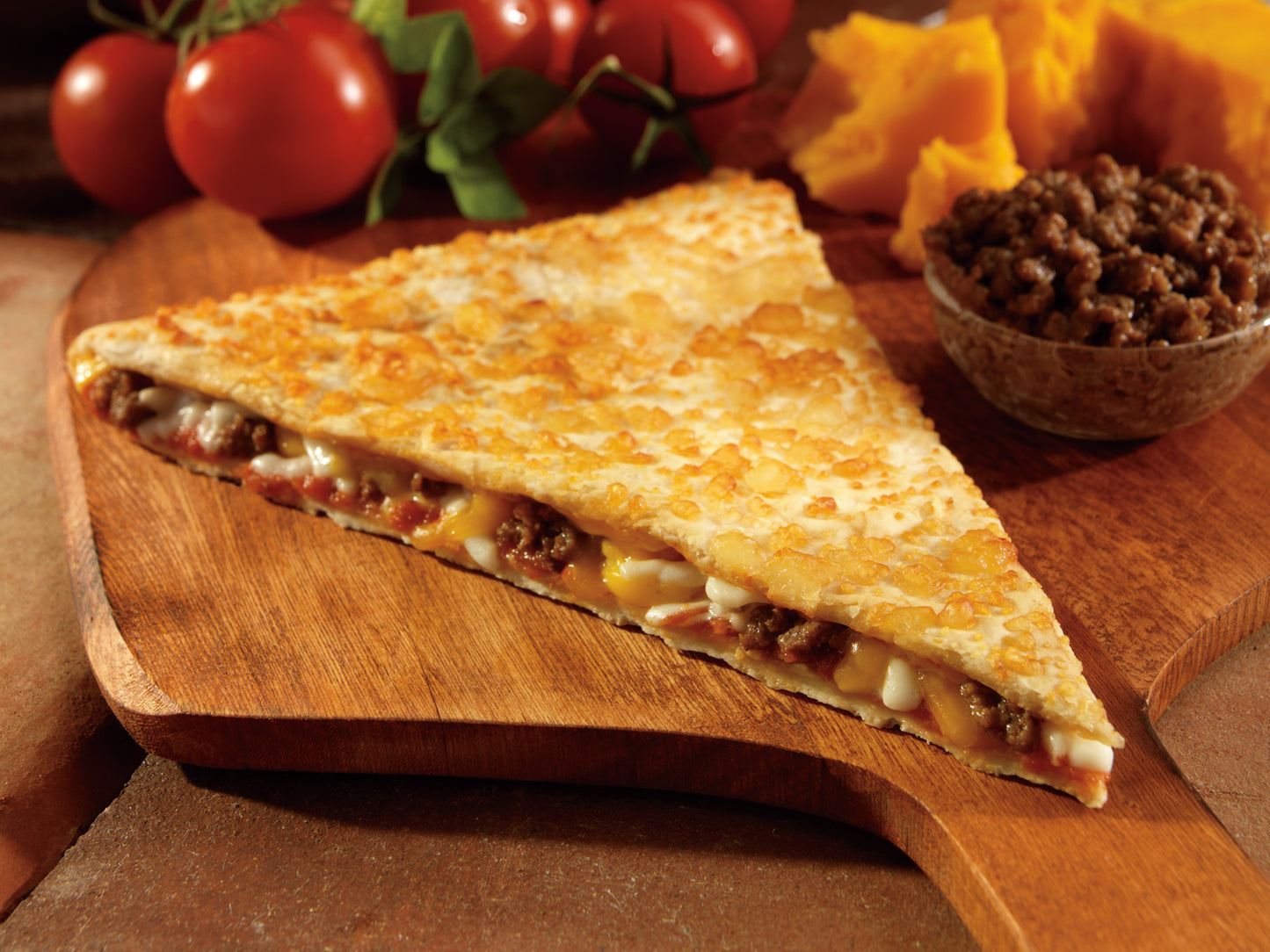 Chicken Pizza Quesadilla 5 Ounce Size - 48 Per Case.