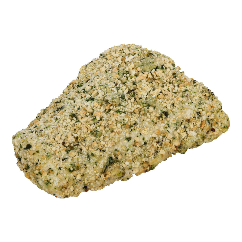 Uppercrust® Summer Herb Crusted Cod With Roasted Garlic And Lemon Cut From Fillets 5 Pound Each - 2 Per Case.