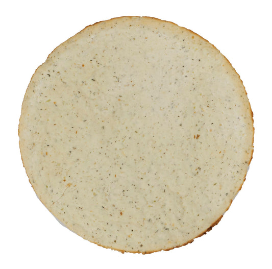 5" Gluten Free Seasoned Cauliflower Pizza Crust 7.3 Ounce Size - 24 Per Case.