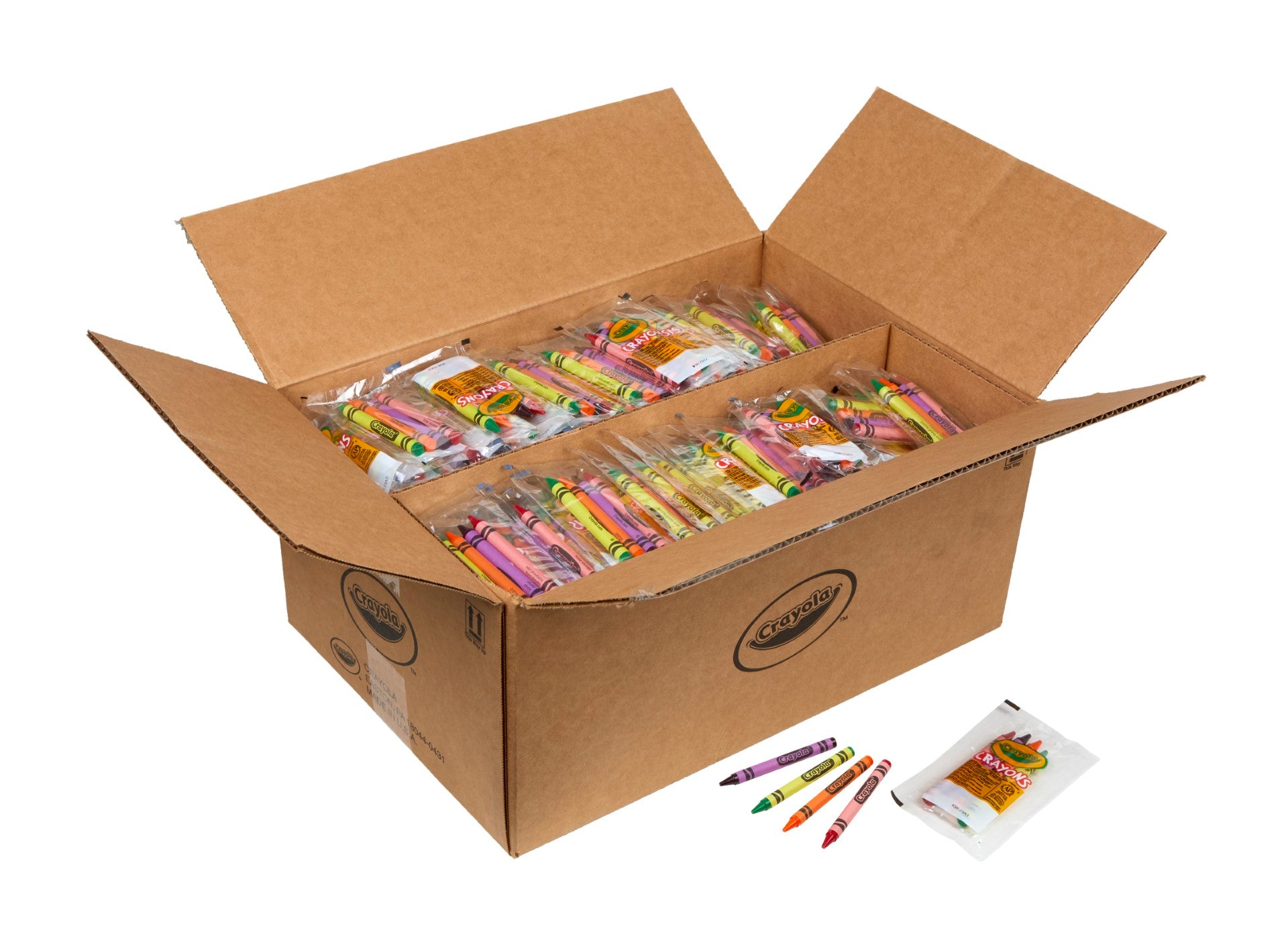 CrayonsCello Pack Fun Fruits 4 Count Packs - 360 Per Case.