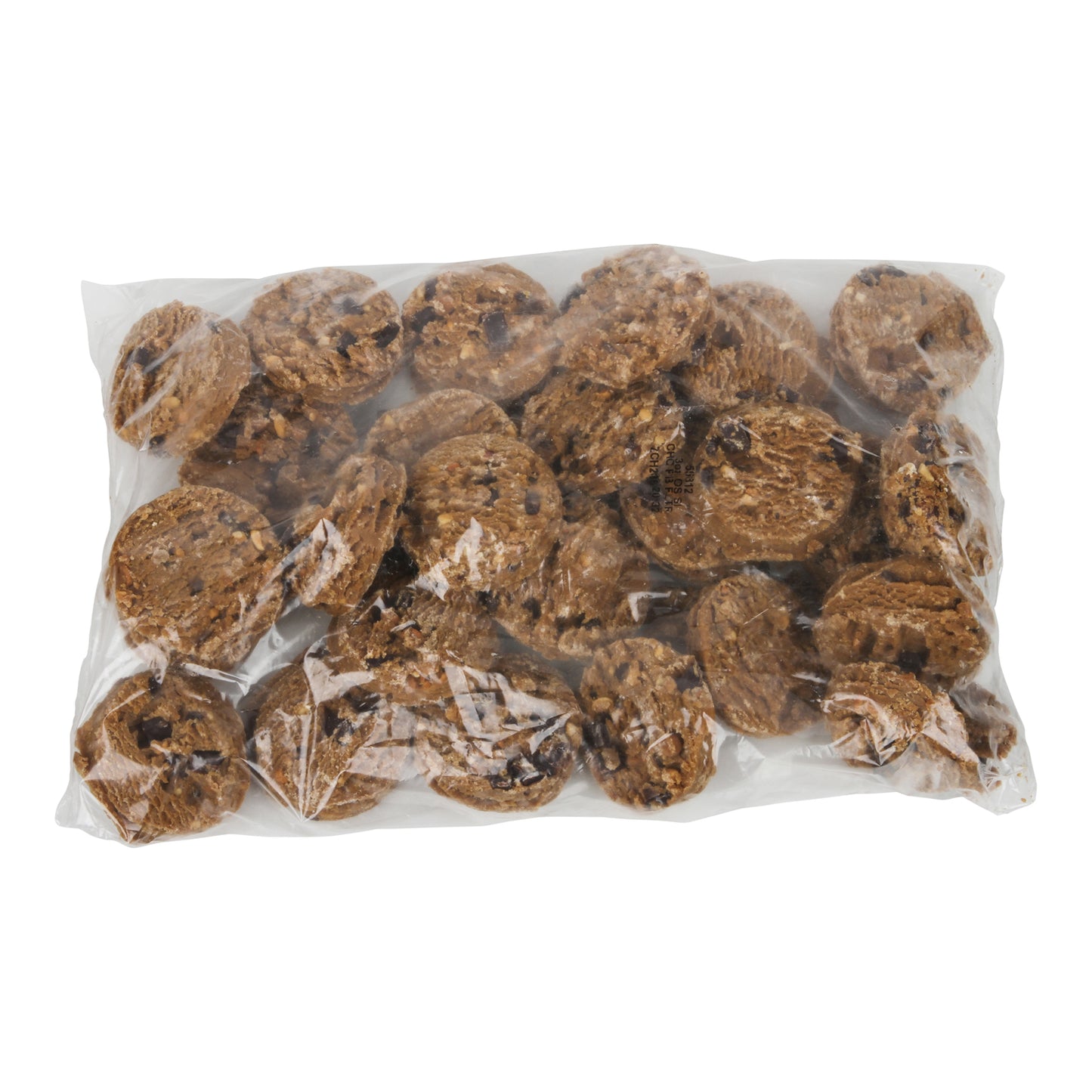 Peanut Butter Flutter Frozen Cookie Dough With Chocolate Chunks 3 Ounce Size - 104 Per Case.