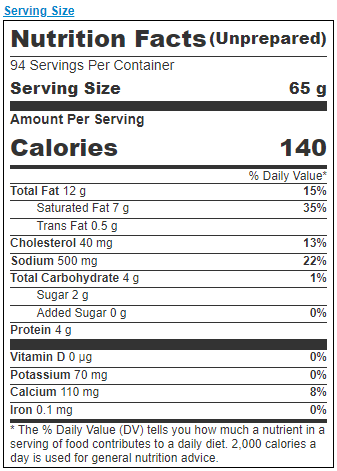 Nestle Professional Four Cheese Sauce 6 2.25 LB Size 13.5 Pound Each - 1 Per Case.