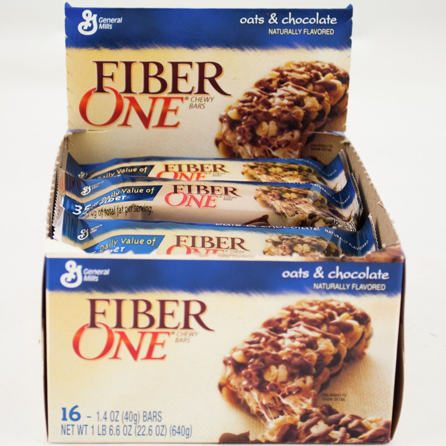 Fiber One™ Chewy Snack Bars Oats & Chocolate 22.6 Ounce Size - 8 Per Case.