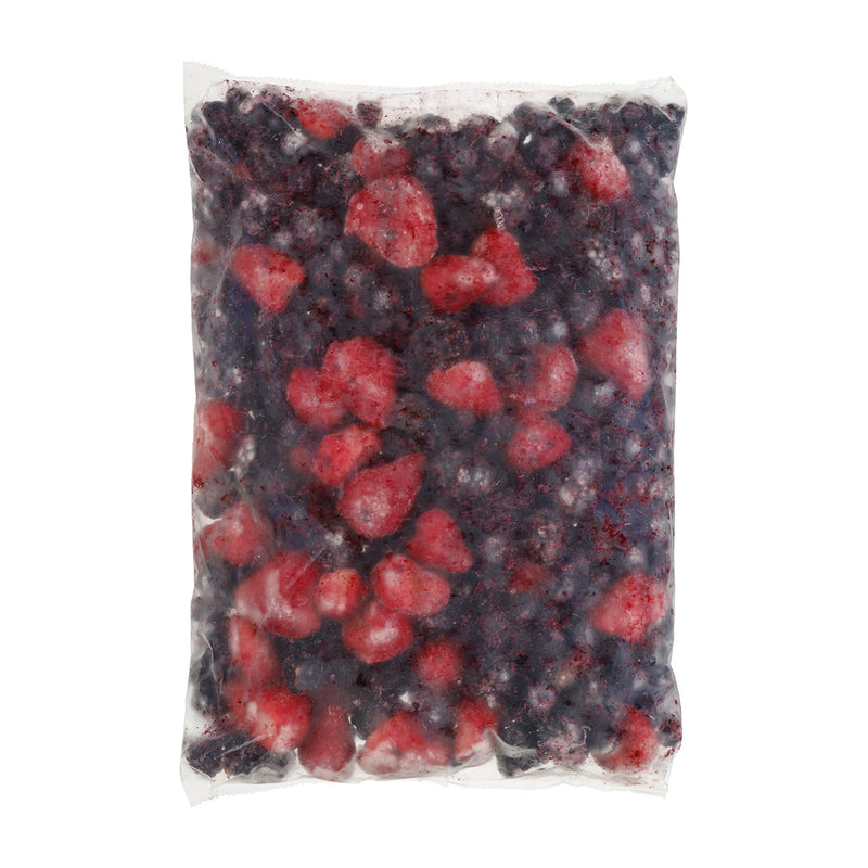 Simplot Simple Goodness Fruit Triple Berry Blend 5 Pound Each - 4 Per Case.