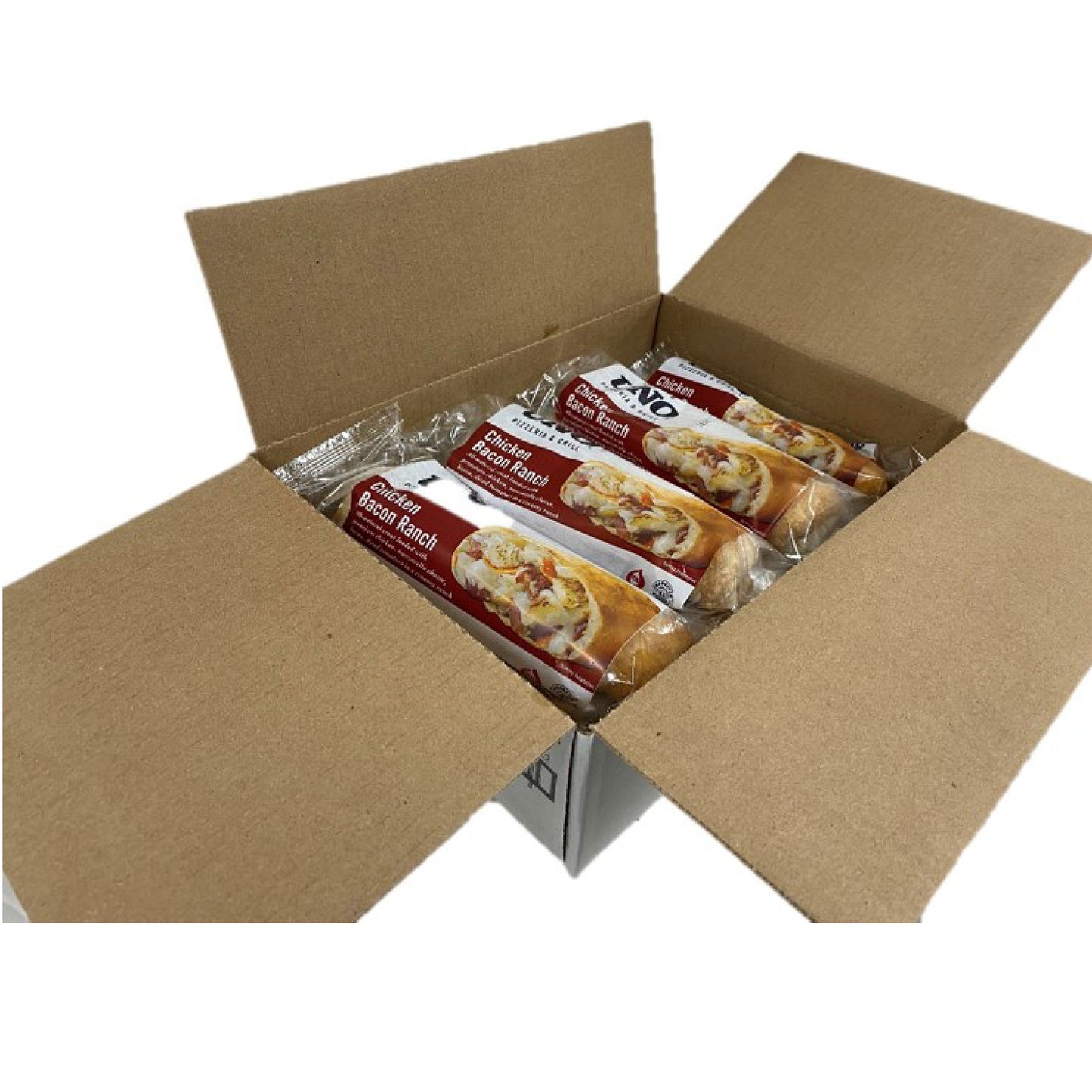 Uno Foods Inc Individual Chicken Bacon Ranch Calzone 6 Ounce Size - 8 Per Case.