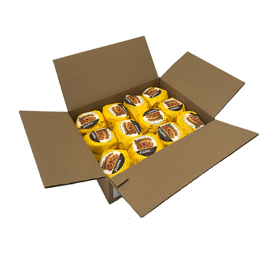 Frozen Dnb Waffle Sandwich 5.32 Ounce Size - 12 Per Case.