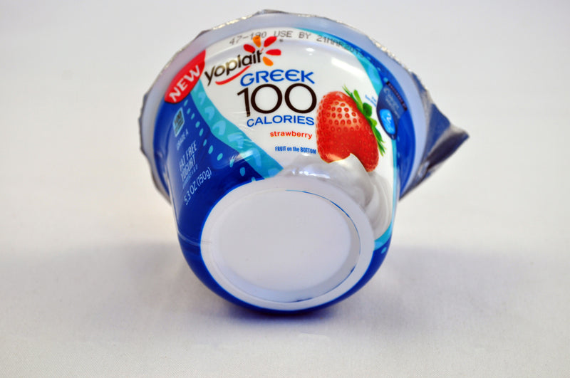 Yoplait® Greek Protein Yogurt Single Serve Cup Strawberry 5.3 Ounce Size - 12 Per Case.