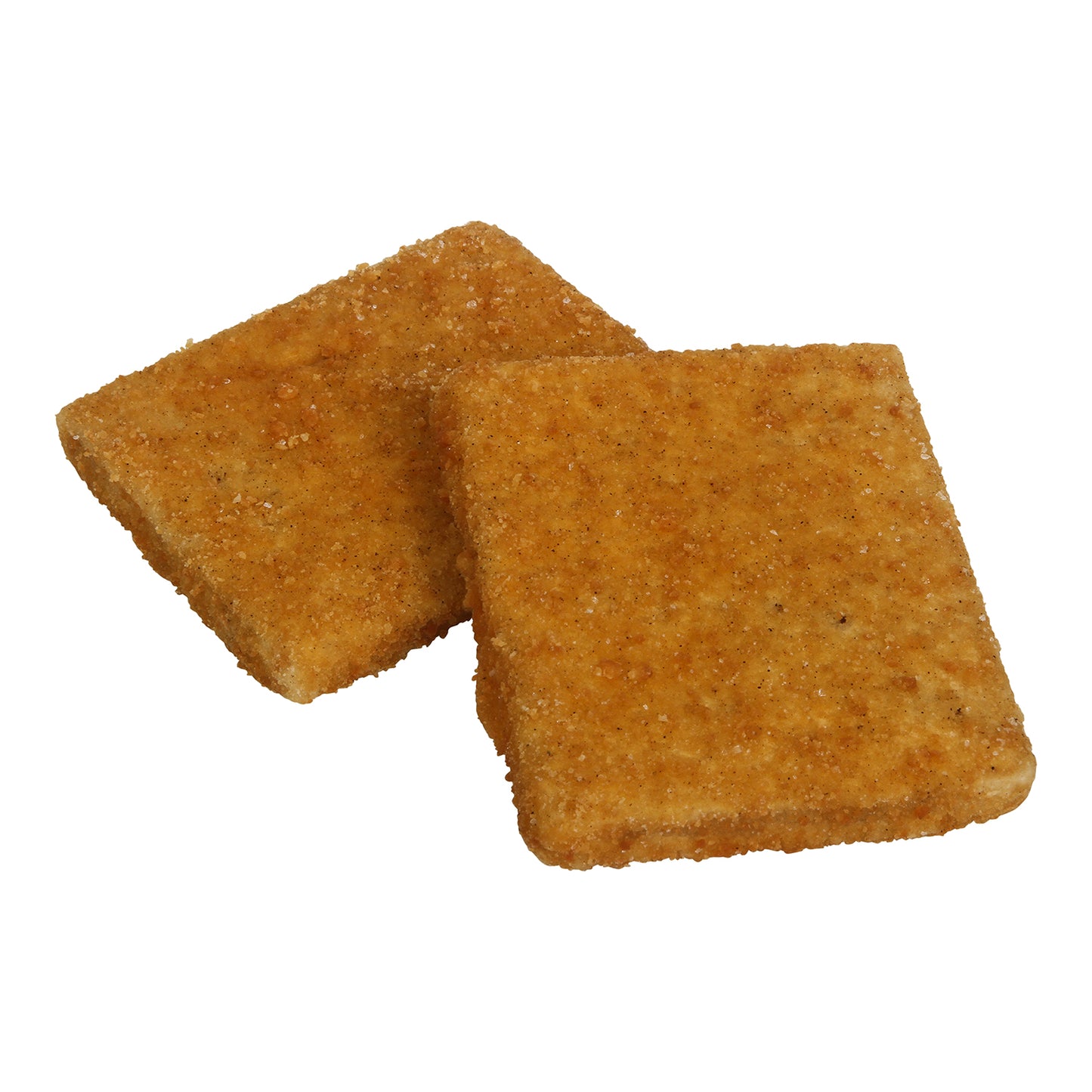 Oven Ready Breaded Pollock Squares Kosher 5 Pound Each - 2 Per Case.