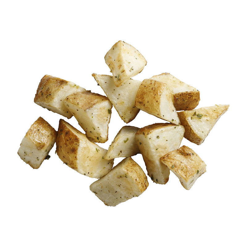 Simplot Roastworks Roasted Herb And Garlic Russet Potatoes 2.5 Pound Each - 6 Per Case.