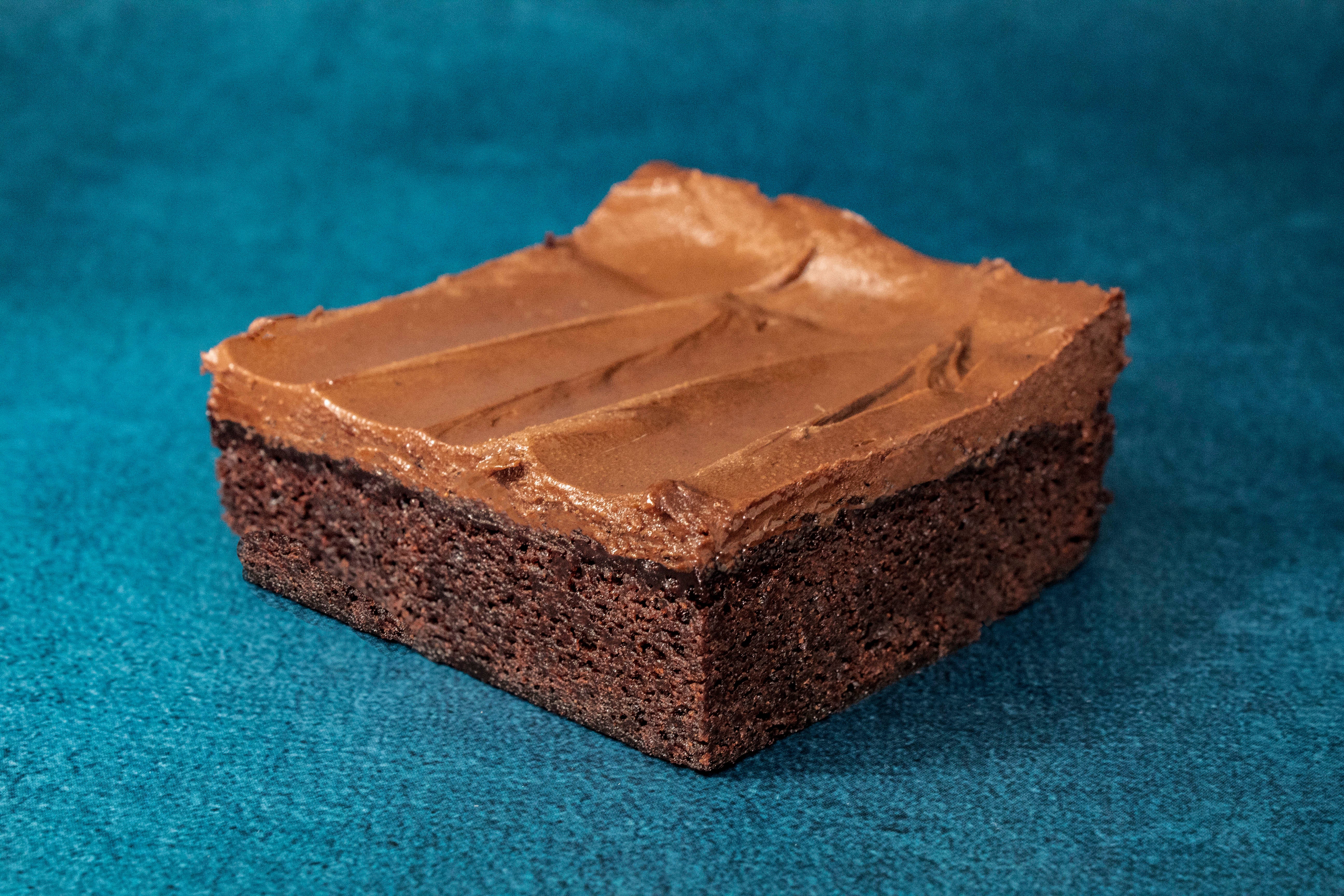 Frosted Brownie Sheet Uncut Pack 2.5 Pound Each - 4 Per Case.