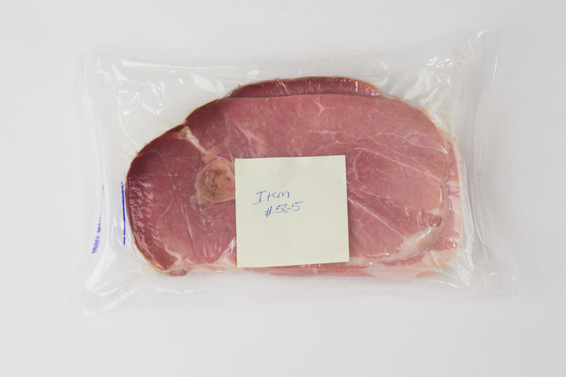 Country Ham Bonein Centers 1.25 Pound Each - 8 Per Case.