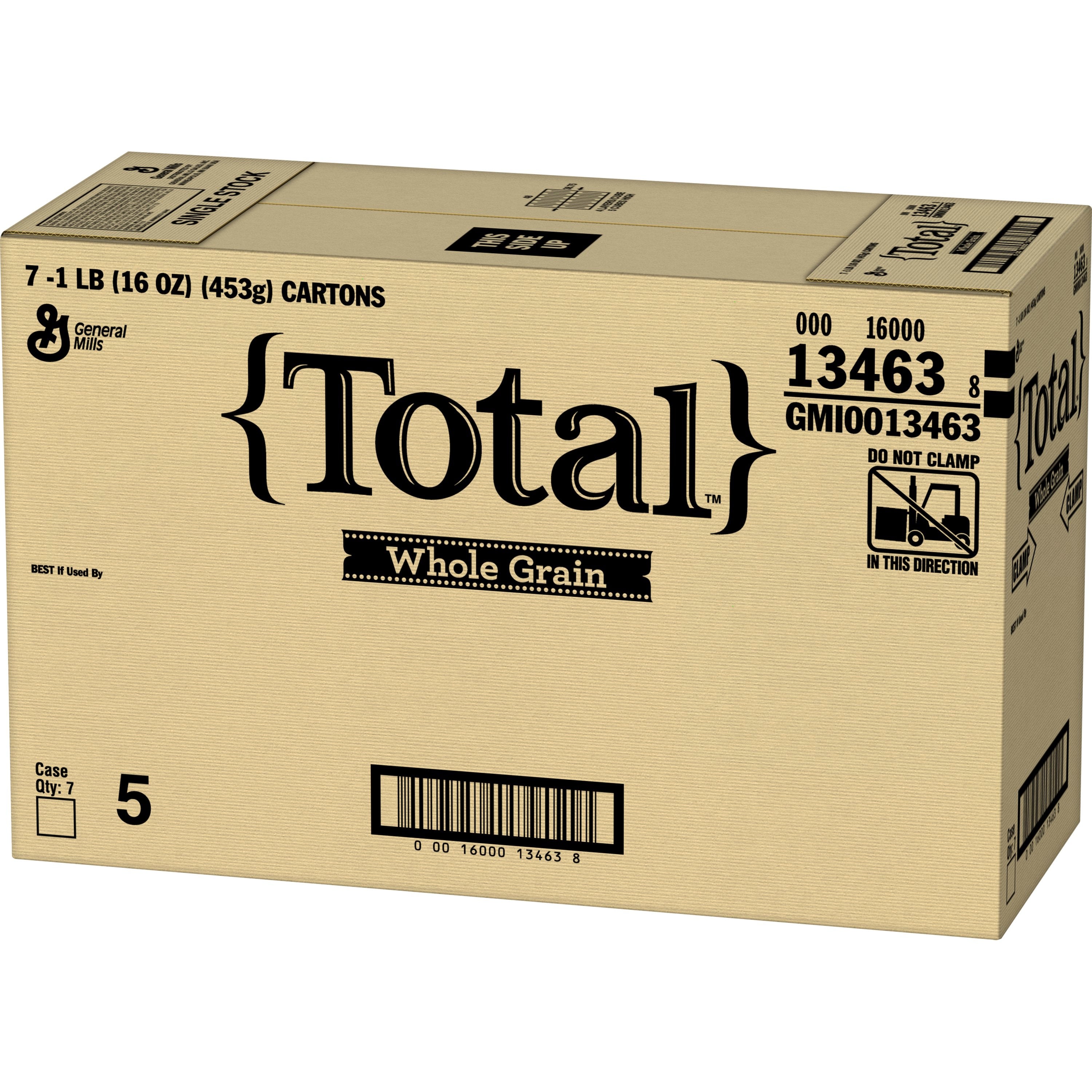 Total™ Whole Grain Cereal Box 16 Ounce Size - 7 Per Case.