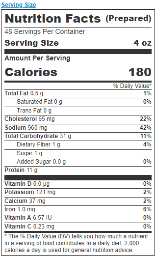 Mariner Jack Buffet Popcorn Shrimp 60/90 3 Pound Each - 4 Per Case.