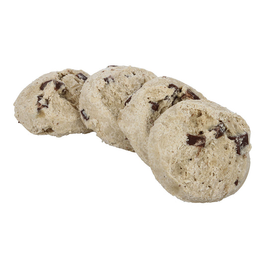 Milk Chocolate Chunk Frozen Cookie Dough 2 Ounce Size - 160 Per Case.