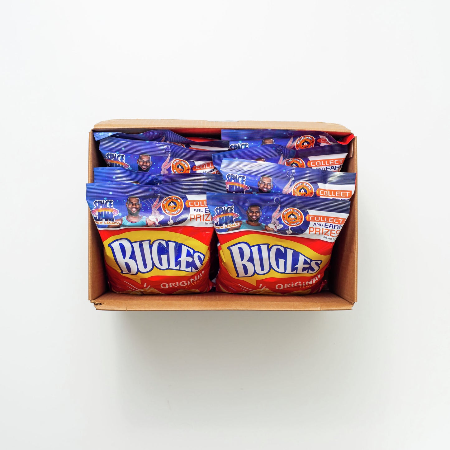 Bugles Snack Original 7.5 Ounce Size - 8 Per Case.