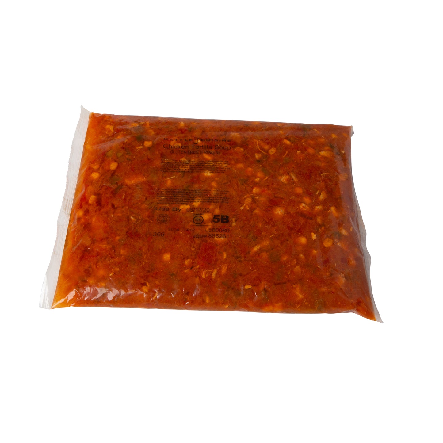 Kettle Cuisine Chicken Tortilla Soup 4 Pound Each - 4 Per Case.